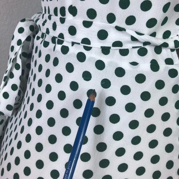 Privacy Please Polka Dot Wrap Dress - Picture 8 of 15
